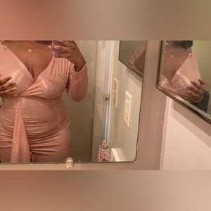 Pink Shimmer Dress